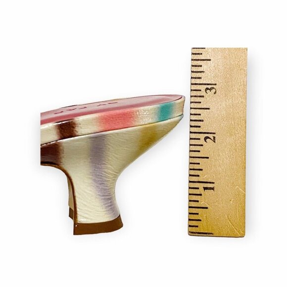 By Far Freddy Spray Print Slide sandals, Size 40EU NWT - Picture 15 of 16